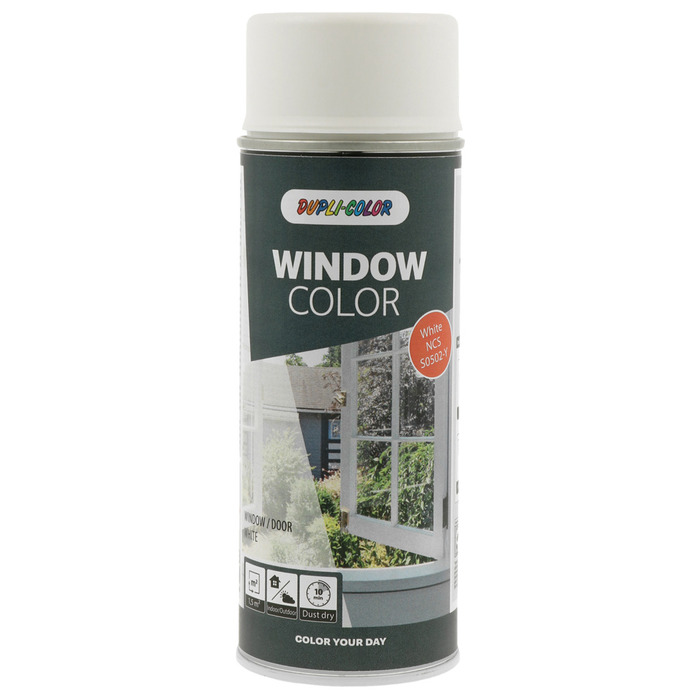 Dupli-Color Window & Door spraymaling hvid 400 ml